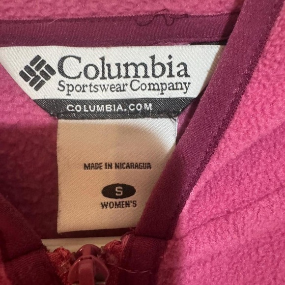Columbia Women's Raspberry Fleece Jacket - Picture 2 of 2
